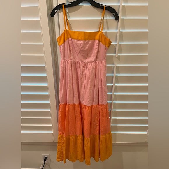 J.Crew | Multi-Colored Midi Dress - Picture 1 of 2